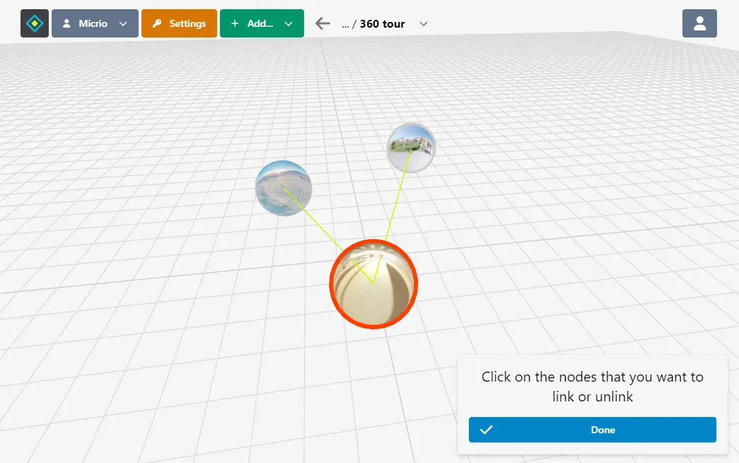Micrio virtual tour editor
